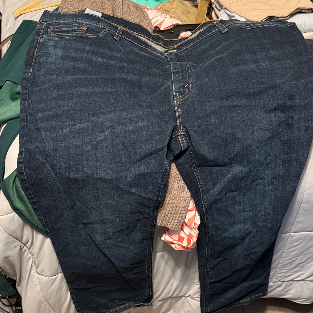 Levis Dark Indigo Relaxed Fit Jeans